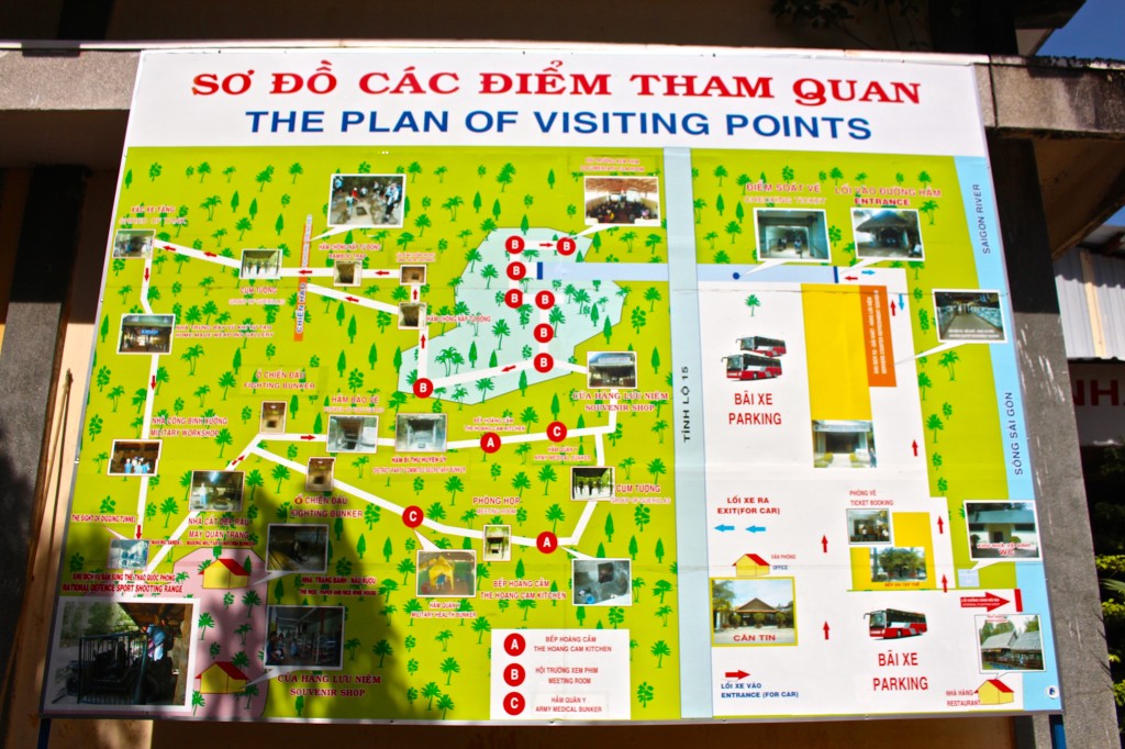 cu chi tunnel map | Where's Dariel? - Travel Blog